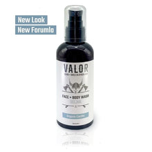 Load image into Gallery viewer, Shave with valor - Castile face, hand & body wash