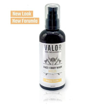 Load image into Gallery viewer, Shave with valor - Castile face, hand & body wash
