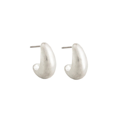 Silver earring pod