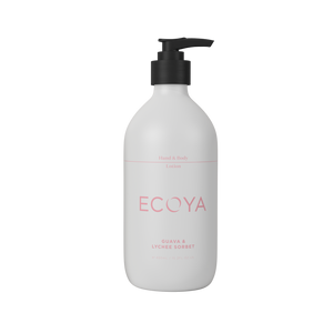 ECOYA - Guava & Lychee Hand and Body Lotion