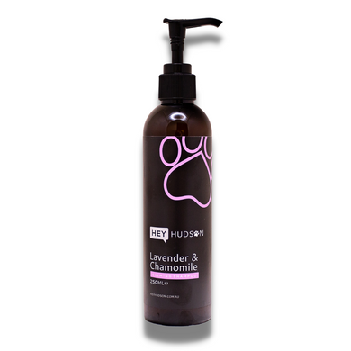 Hey Hudson calming dog shampoo- Lavender and chamomile 250ml
