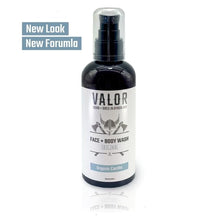 Load image into Gallery viewer, Shave with valor - Castile face, hand &amp; body wash