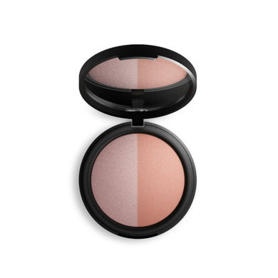 INIKA - Baked Mineral Blush Duo - Pink Tickle