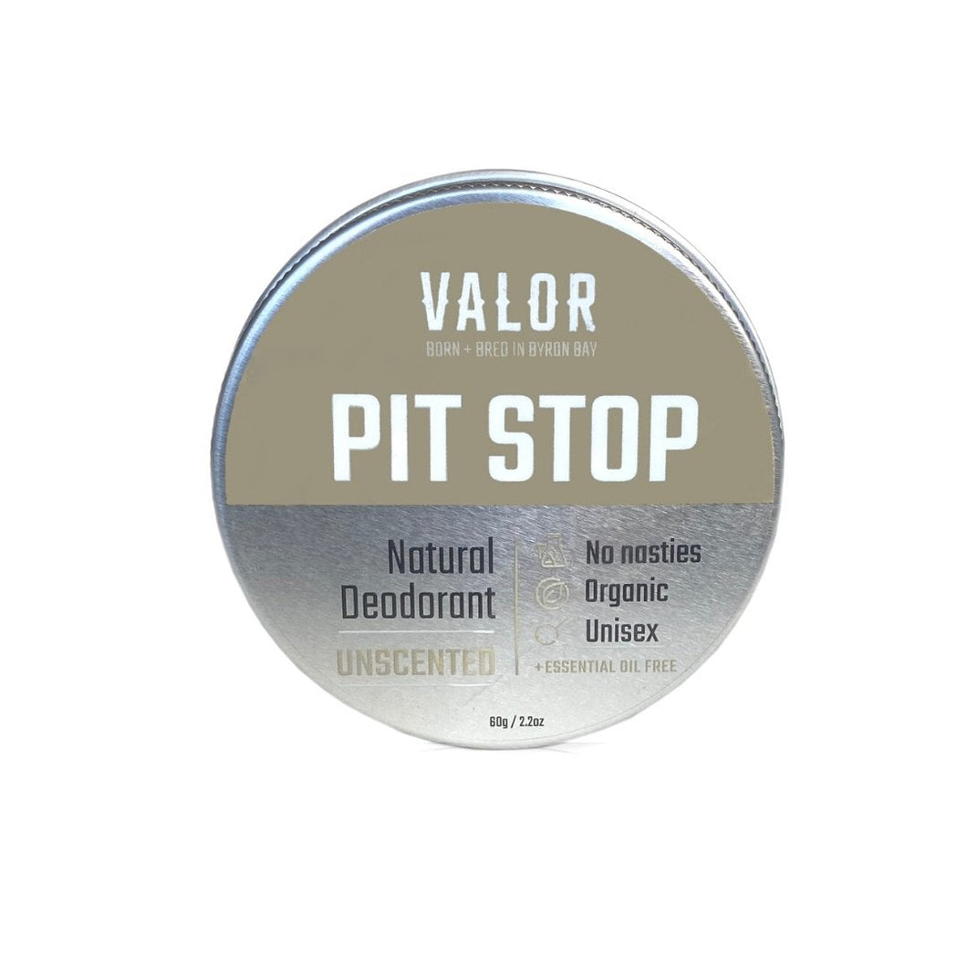 Shave with valor - Pit Stop Deodorant